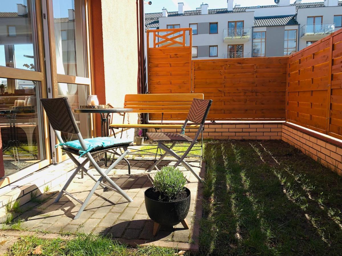 Malva Sun Apartment z ogródkiem Kołobrzeg Exterior foto